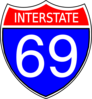 I-69 Sign Clip Art