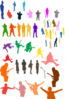 People Silhouettes Clip Art