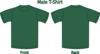 Darky Green T Shirt Clip Art