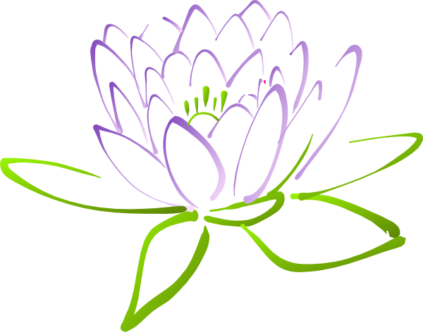 free lotus flower clip art - photo #31