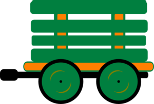 Toot Toot Train Catle Carriage Clip Art
