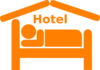 Hotel Orange Clip Art