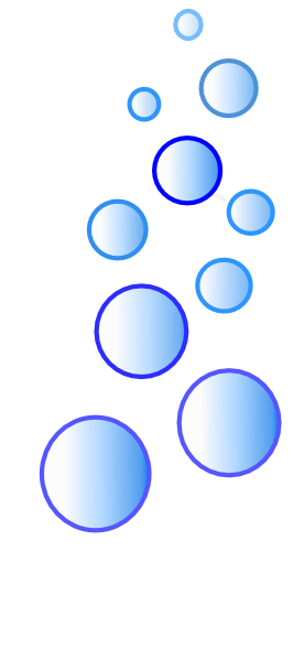 More Blue Bubbles Clip Art at Clker.com - vector clip art online