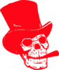 Red Skull Clip Art