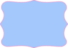 Frame Pink And Blue Clip Art