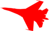 Red Flanker Clip Art