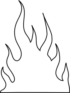 Flames Outlines Clip Art at  - vector clip art online