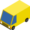 Yellow Van Clip Art