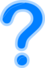 Question Mark Symbol For Business Presentation Clip Art