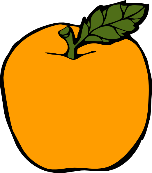 clip art golden apple - photo #2