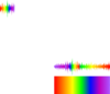 Rainbow Soundwavelarge Clip Art