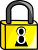 Padlock 8 Clip Art