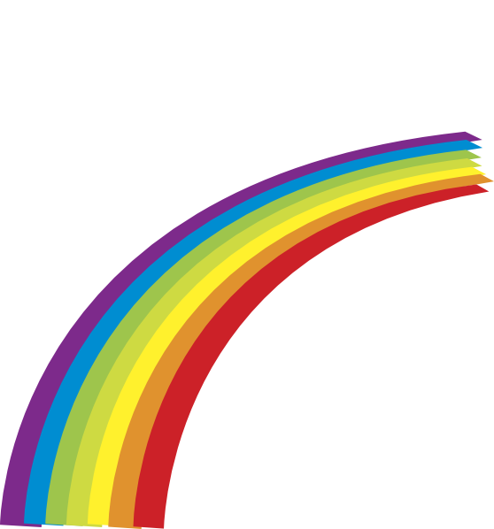 clip art free rainbow - photo #1