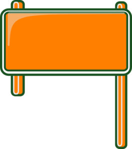 Highway Sign Blank Clip Art