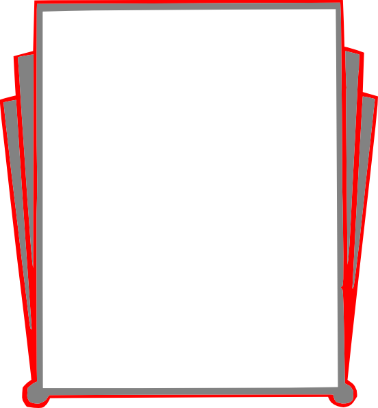 Decorative Border Pages Book Clip Art at Clker.com - vector clip art