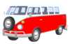 Red Bus Clip Art