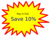 Discount Full Clip Art