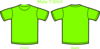 Lime Green Tshirt Clip Art
