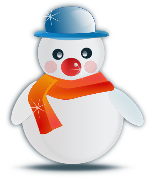 clipart christmas snowman - photo #40