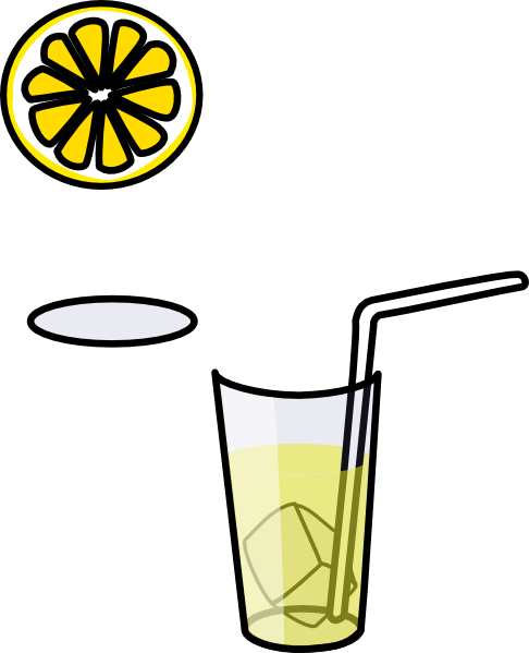 Glass Of Lemonade Clip Art at Clker.com - vector clip art online