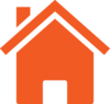 Orange House Clip Art