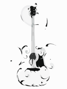 Unique Guitar Clip Art