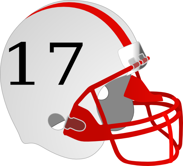 clipart football helmet outline - photo #27