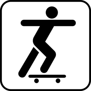 Skateboarding Clip Art at Clker.com - vector clip art online, royalty