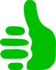 Thumbs Up Clip Art