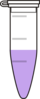 Closed Eppendorf Purple 3 Clip Art