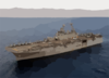 Uss Kearsarge (lhd-3) Steams In The Gulf Of Aqaba Clip Art