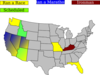 Erics Marathon U.s. Map Clip Art