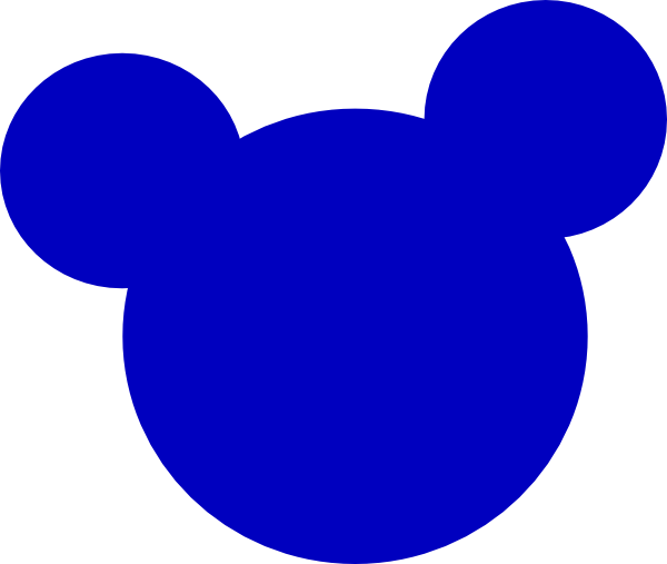 mickey mouse head outline clip art - photo #19