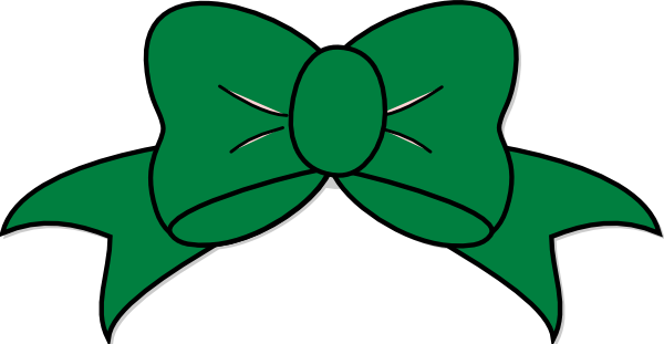 Green Bow Clip Art At Vector Clip Art Online Royalty Free