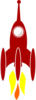 3 Booster Rocket Clip Art