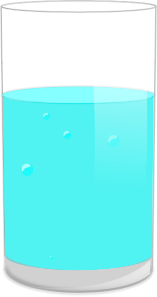 clipart of a glass of water - photo #27