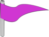 Purple Flag Clip Art