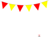 Redandyellowbanner Clip Art