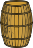 Wooden Barrel Clip Art