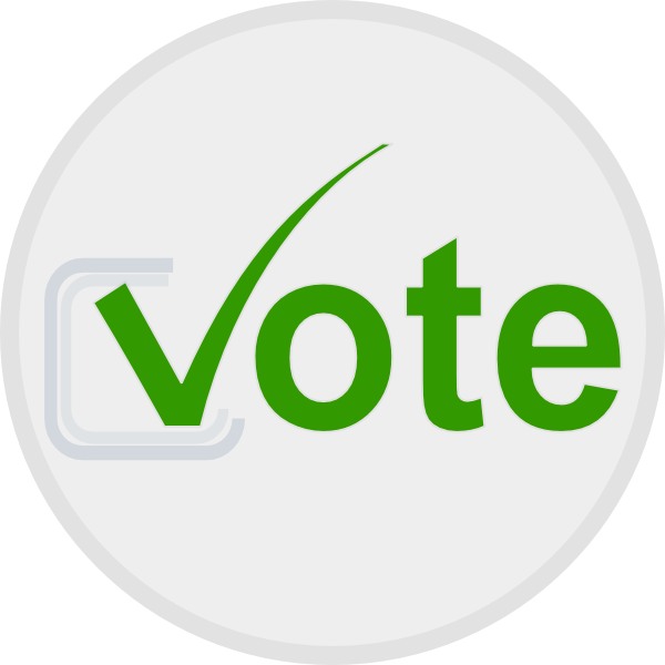 vote button clipart - photo #2