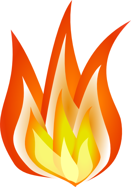 clipart of fire - photo #23