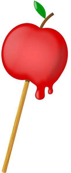 free clip art candy apple - photo #6