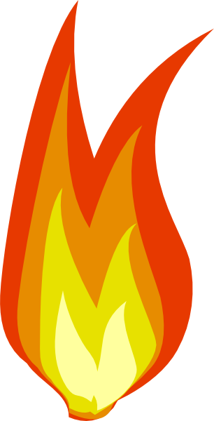 fire blaze clip art - photo #7