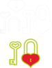 Lock & Key Clip Art