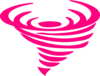Pink Tornado Clip Clip Art