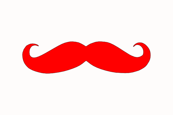 Moustache Clip Art at Clker.com - vector clip art online, royalty free