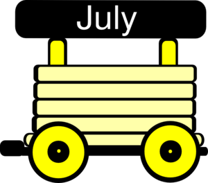 Loco Train Carriage Yellow Clip Art
