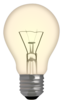 Light Bulb 15% Lit Clip Art