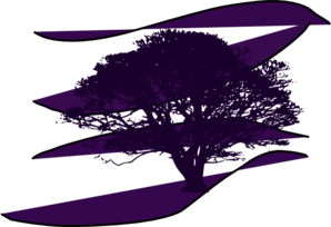 Purple Tree Clip Art