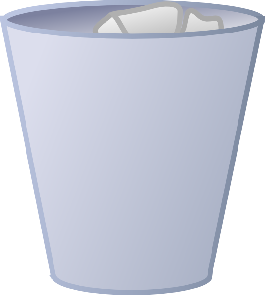 free clipart images trash can - photo #49